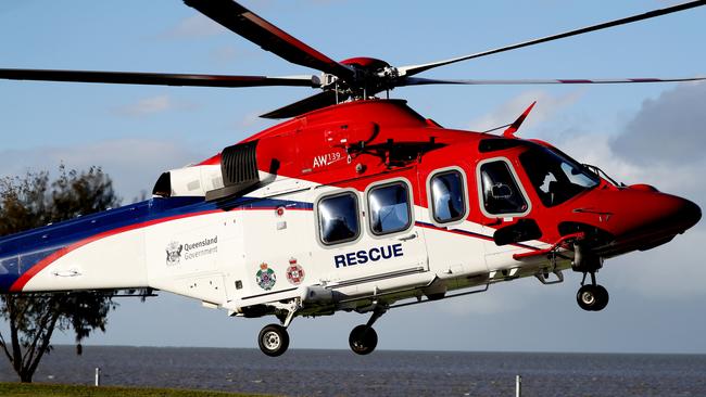 A man was transported from Cairns Base Hospital to Townsville Hospital in a serious condition after a fall at Gilligan’s nightclub on August 28. Picture: Stewart McLean