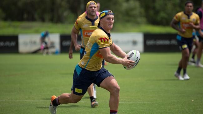 Gold Coast Titans player Tanah Boyd at training. Picture: Supplied.