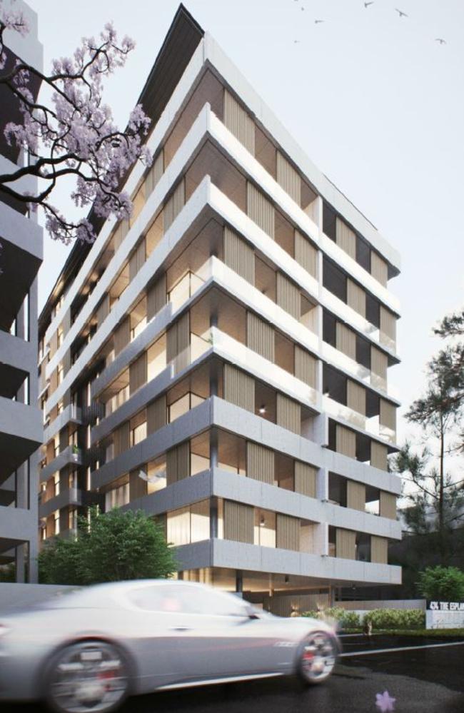 Artist impression of Pex Projects’ tower.