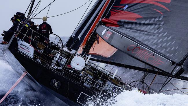 26/12/20223" ANDOO COMANCHE, Sail no: CAY 007, Owner: John Herman Winning, Design: Vplp Verdier 100, Country: AUS. Picture: Rolex/Andrea Francolini