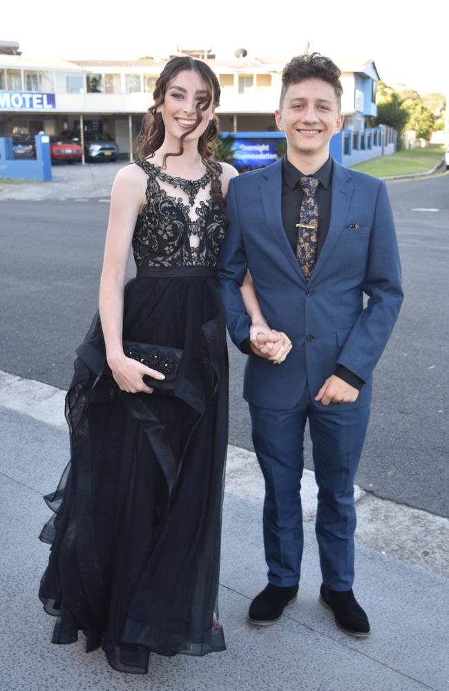 Ava and Luis at the Maleny State High School formal on November 16, 2022. Picture: Sam Turner