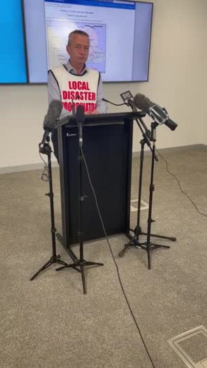 Gold Coast Local Disaster co-ordinator Mark Ryan on Tropical Cyclone Alfred.