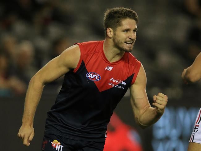 Rival clubs should pull out all the stops to secure Jesse Hogan, says Alastair Lynch. Picture: Wayne Ludbey