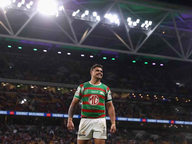 Latrell Mitchell showed why he’s one of the best players in the game. Picture: Cameron Spencer/Getty