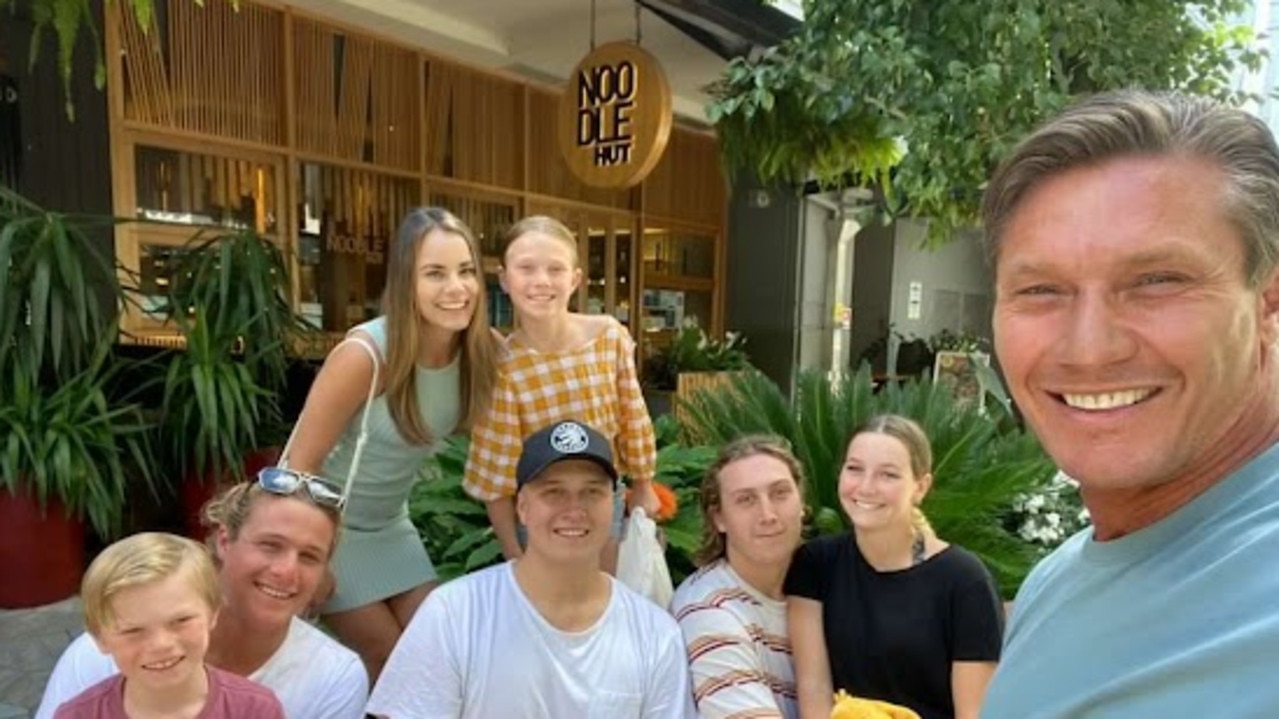 Mat now has six kids of his own. Source: Instagram