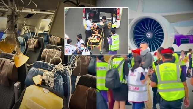 Deadly turbulence strikes Singapore Airlines flight