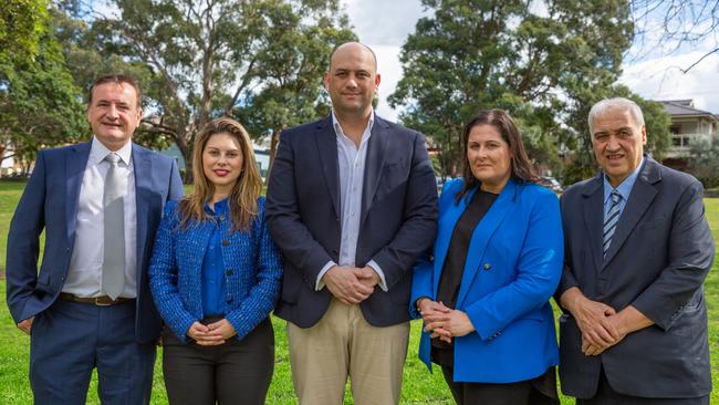 Jerome Boutelet (middle), Ward 2, Liberal. Picture: Supplied