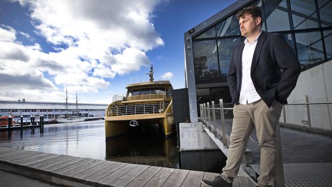 TICT CEO Luke Martin at Hobart. Picture Chris Kidd