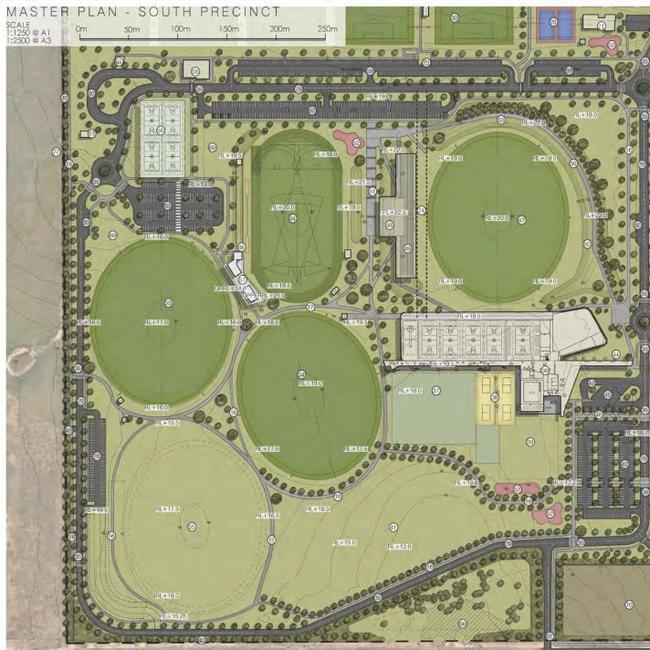 Fraser Coast Sports &amp; Recreation Precinct final master plan concept design. Photo: Fraser Coast Regional Council.