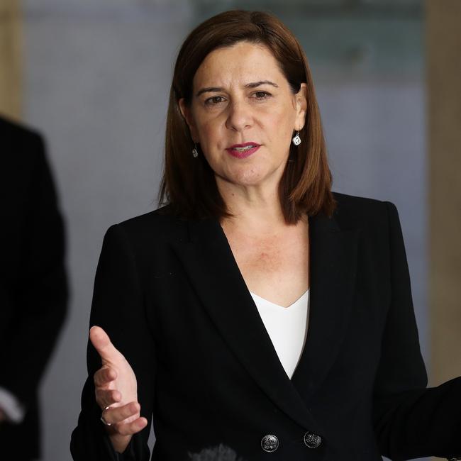 Opposition Leader Deb Frecklington in Parliament House at Brisbane earlier this month. Picture: Liam Kidston