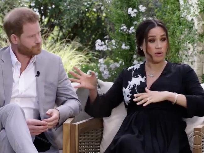 Gayle King says Harry and Meghan want “healing” from their interview. Picture: CBS