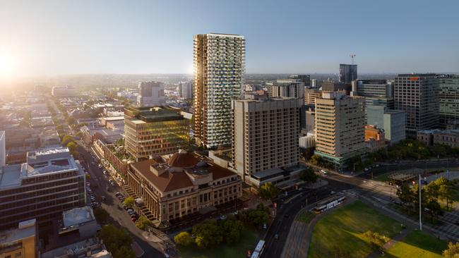 Artist’s impression of the Market Square project.