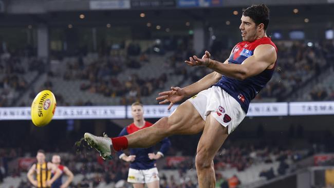 Christian Petracca poses a menacing threat for Ken Hinkley to counter. Picture: Getty Images