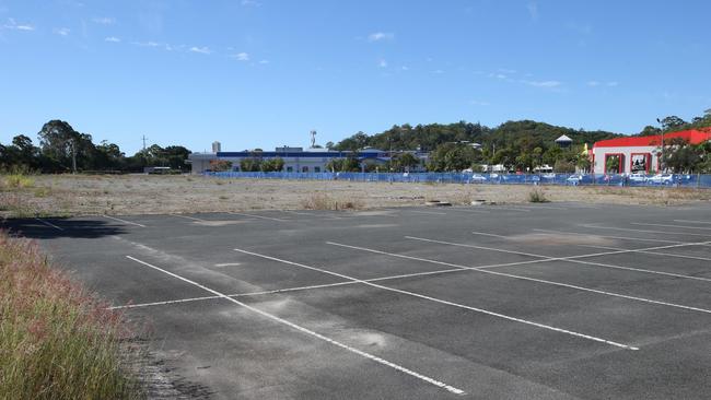 The ex-Bunnings site at 197 Reedy Creek Rd, Burleigh Heads, which has been bought by Kaufland. Picture: Glenn Hampson.