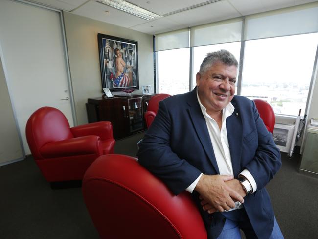 Aussie Home Loans' executive chairman John Symond believes the Reserve Bank of Australia could drop the cash rate to 1.75 by the middle of 2015. Picture: Britta Campion.