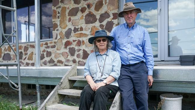 Susan and Rick Coleman, Glenaladale, oppose Gippsland Critical Minerals' plans to mine. Picture: Rachel Simmonds