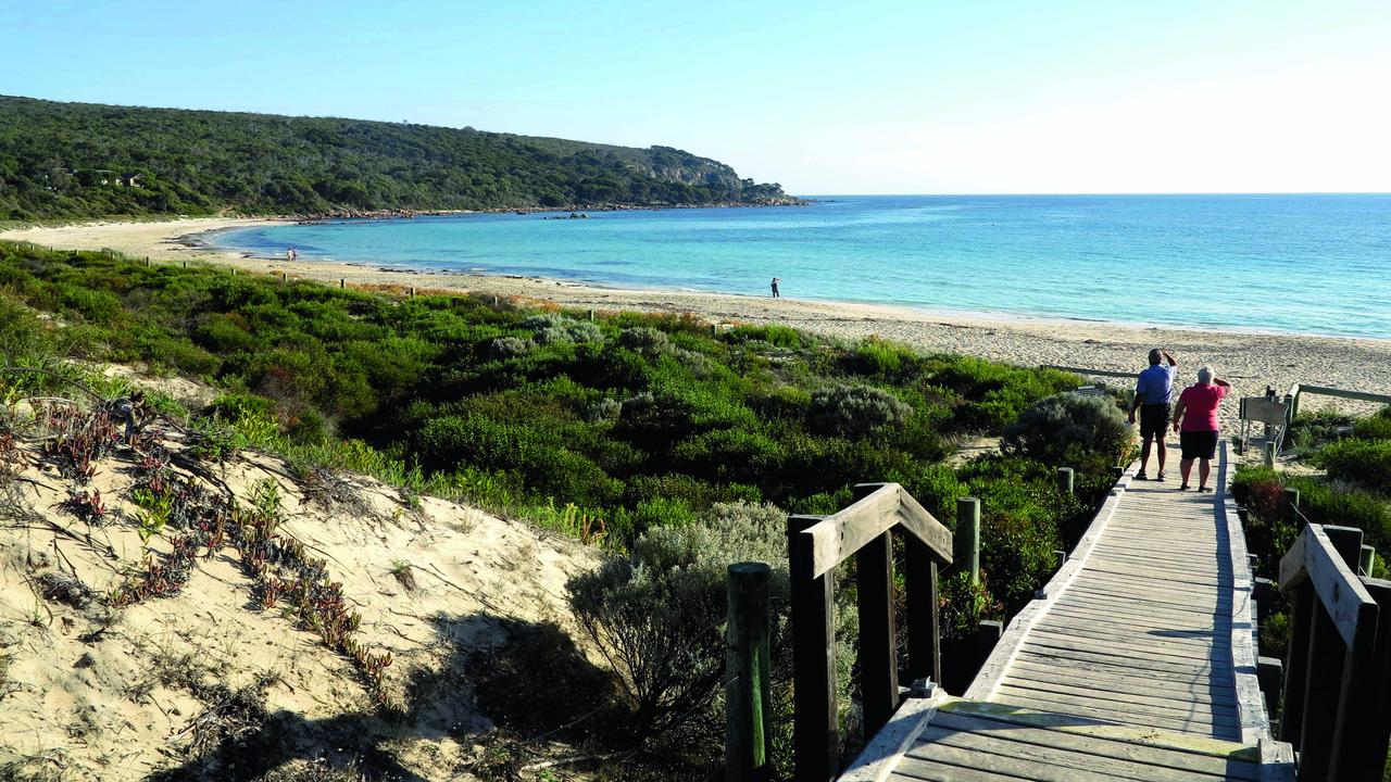 Bunker Bay in Western Australia was a family holiday highlight for reader Hamish Picture: Rob Woodburn