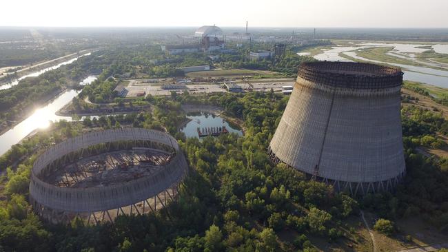 Chornobyl nuclear reactor in Ukraine, which was the scene of a nuclear disaster in 1986. Picture: Sean Gallup/Getty Images