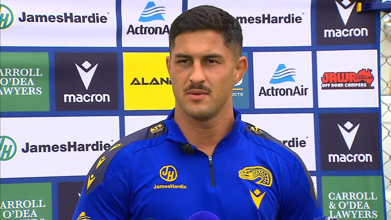 NRL 2025: Dylan Brown press conference, Newcastle Knights sign Dylan Brown,  10-year $1.3 million contract, Parramatta Eels, news, videos, highlights