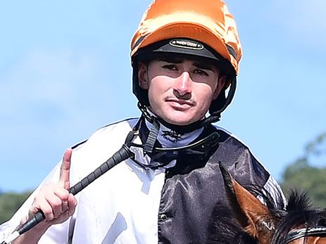 Sheriden Tomlinson returns to scale on Star Of Michelin after winning at the Sunshine Coast. Picture: Trackside Photography
