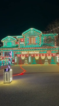 The most epic Christmas lights you'll ever see