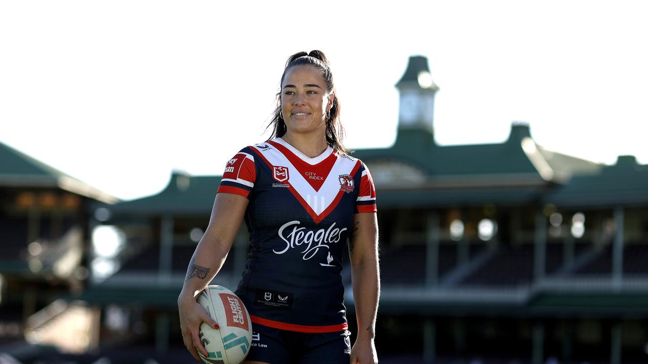 Sydney Roosters captain Isabelle Kelly opens up on the state of the NRLW. Picture: Phil Hillyard.