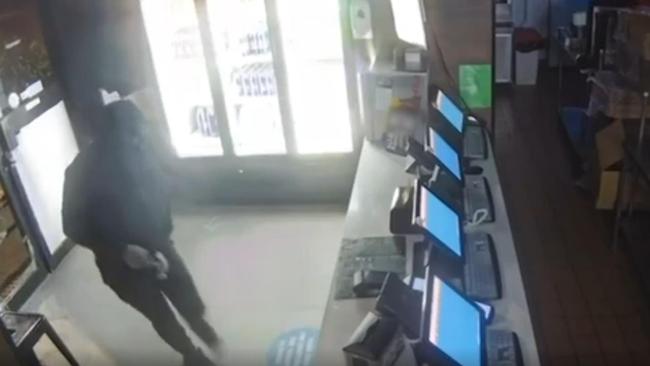 Police charge two young men over spate of business break ins.