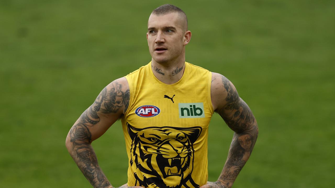 Martin was named to play in Richmond’s final against Brisbane on Thursday. Picture: Getty Images