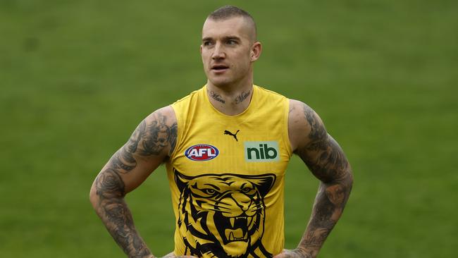 Martin was named to play in Richmond’s final against Brisbane on Thursday. Picture: Getty Images