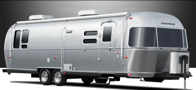 The American Airstream caravan.