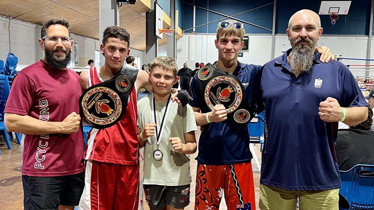 Dalby boxers win belts at sunshine coast comp