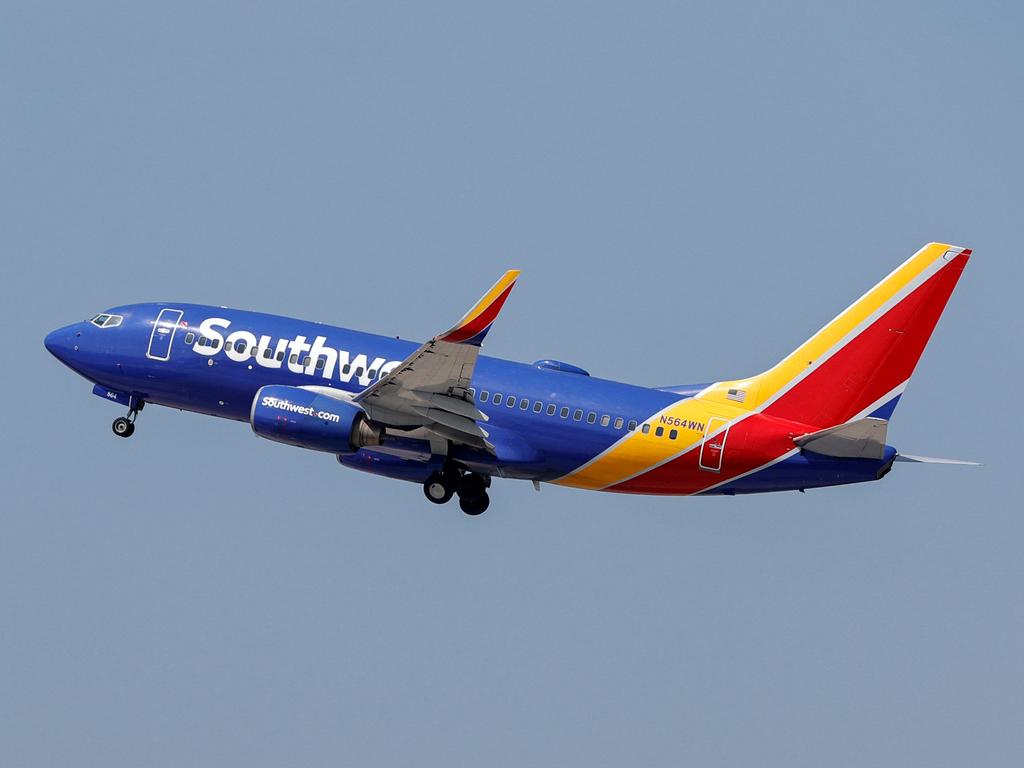 Southwest Airlines has apologised to the distressed mother. Picture: Kamil Krzaczynski / AFP