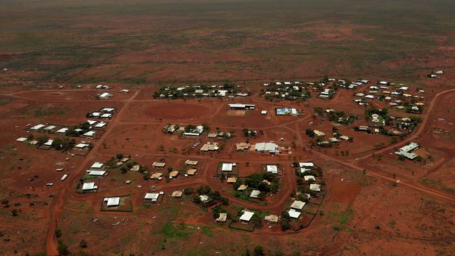 The remote Aboriginal community of Balgo in the north of Western Australia. Picture: Colin Murty