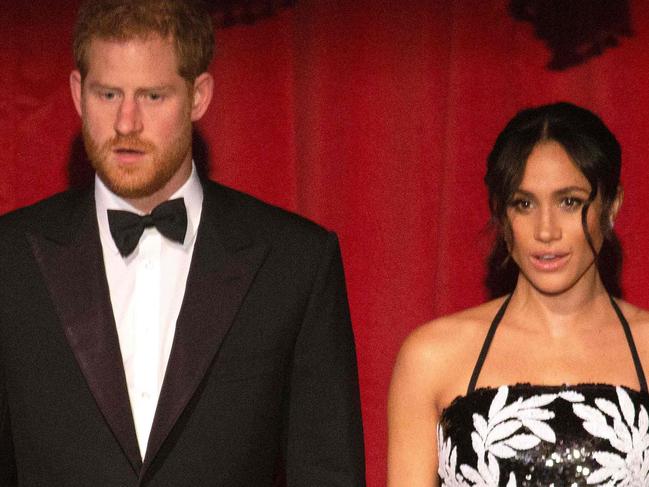 Britain's Prince Harry (L), Duke of Sussex, and his wife Meghan, Duchess of Sussex. Picture: AFP