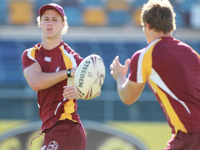 Cherry-Evans in the Emerging Origin camp in 2012. Picture: Jono Searle