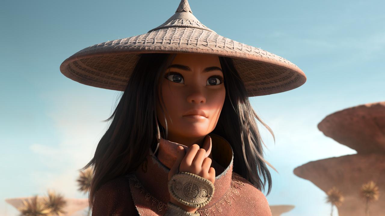 Kelly Marie Tran voices the feisty warrior princess Raya in Disney’s new action adventure Raya and the Last Dragon.