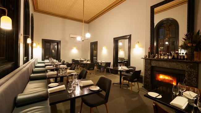 Provenance’s stylish and warm new dining room