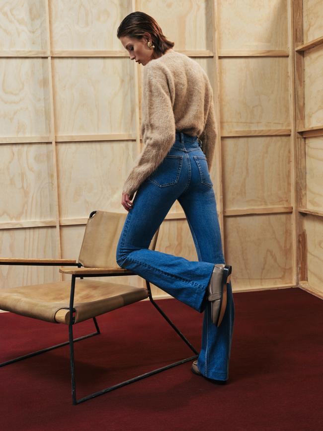 The Rebecca Vallance Gisele flared jeans.