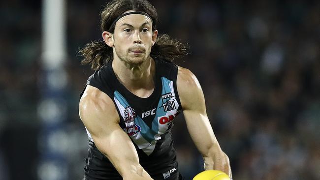 Jasper Pittard is an important player for Port Adelaide. Picture: Sarah Reed