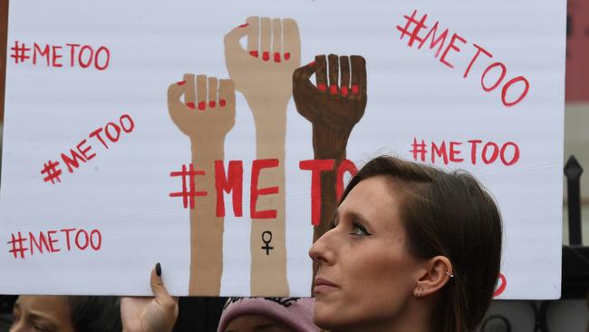 The #MeToo movement has been derailed in Australia. Picture: AFP/Mark Ralston