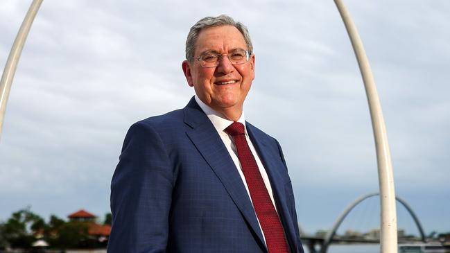 21/1/2025ASIC chair Joe Longo at Elizabeth Quay, Perth.Pic Colin Murty