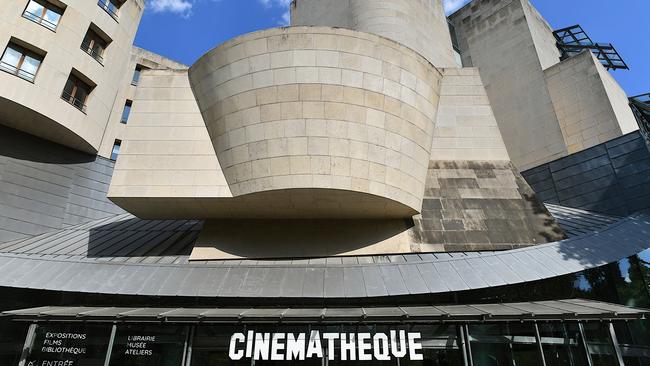 Cinematheque Francaise, which was designed by architect Frank Gehry, in Paris.