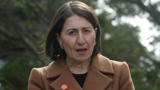 NSW Premier Gladys Berejiklian did not falter even when her government failed miserably in the Ruby Princess fiasco. Picture: Jeremy Piper