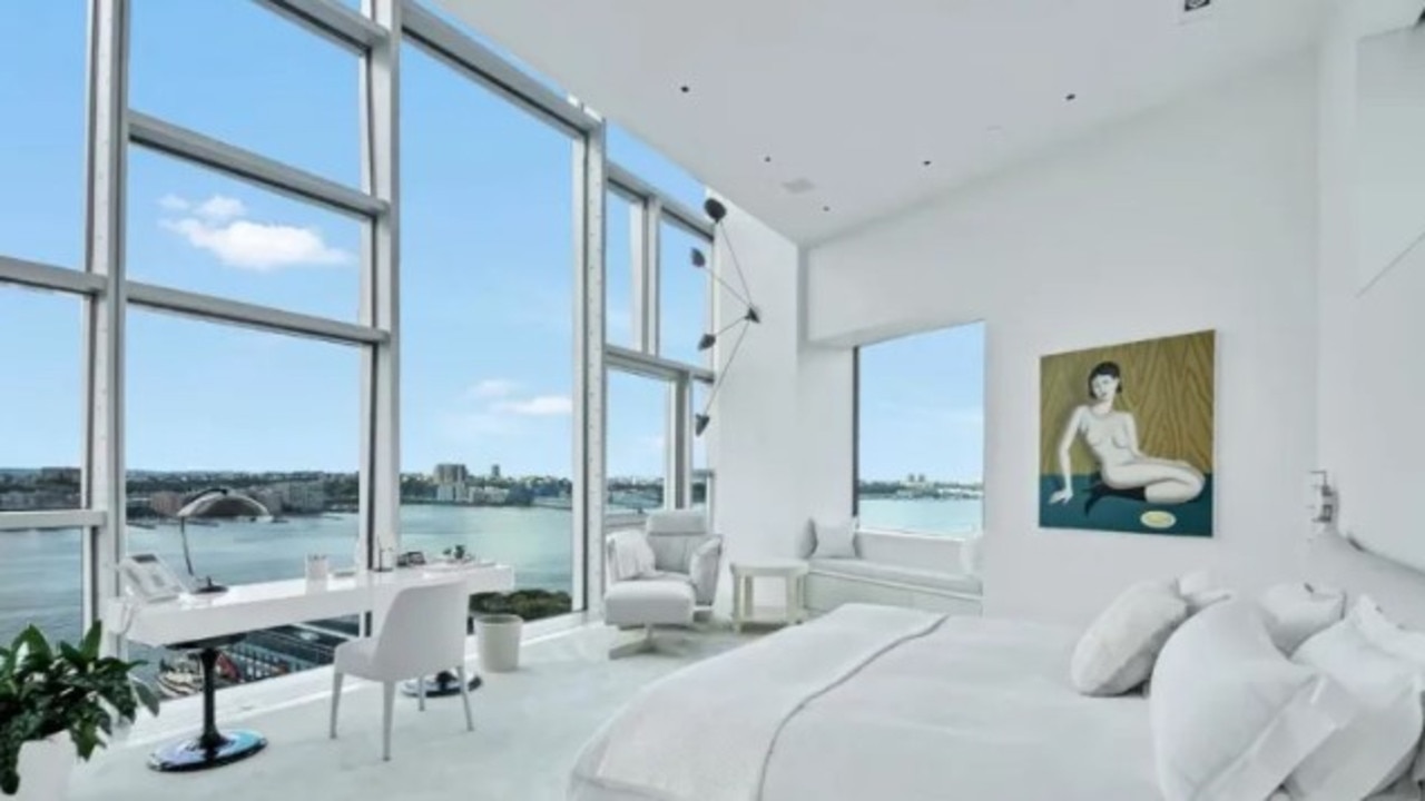 The Penthouse’s main bedroom. Picture: Realtor