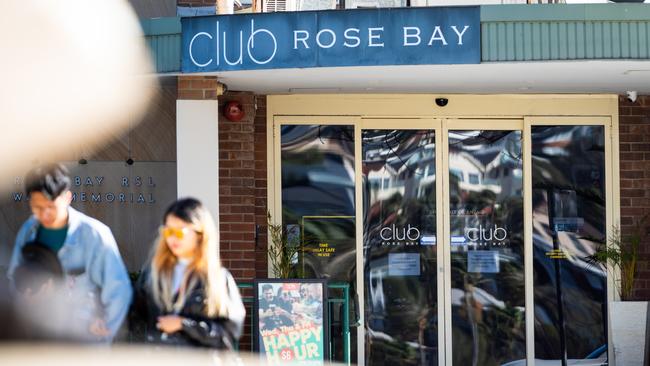 Club Rose Bay closed in August. Picture: Tom Parrish