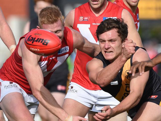 13/6/16 SANFL: Glenelg v North Adelaide at Glenelg Oval. Picture Roger Wyman