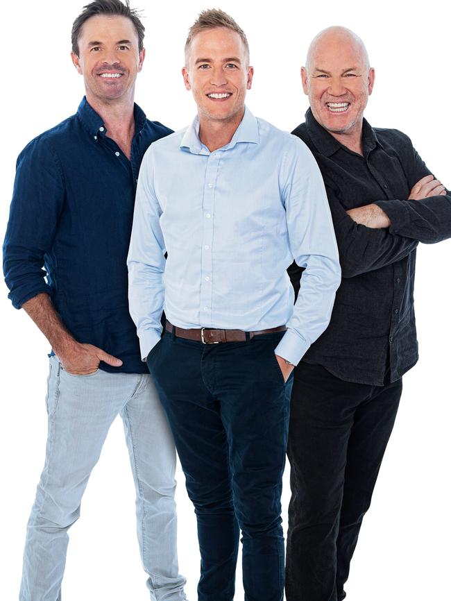 Triple M’s The Rush Hour with Bernie, Blewey &amp; Jars. Picture: Supplied.