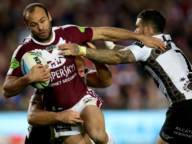 Veteran fullback Brett Stewart just isn’t consistent enough — the low scores will kill you. Picture: Gregg Porteous