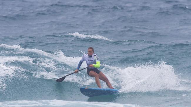 Gold Coast SUP surfer Shakira Westdorp. Picture: Camera House/@surfingqueenslandinc