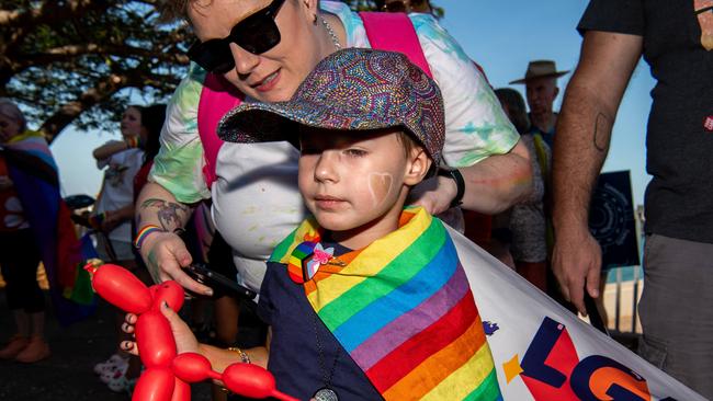 Pride Parade takes off in Darwin City, 2024. Picture: Pema Tamang Pakhrin